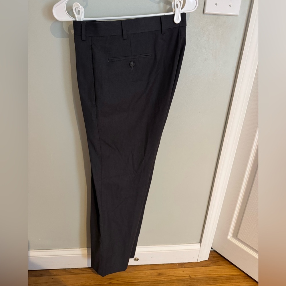 Men's Dark Grey Dress Pants